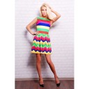 DRESS "MIA" STRIPE STYLE