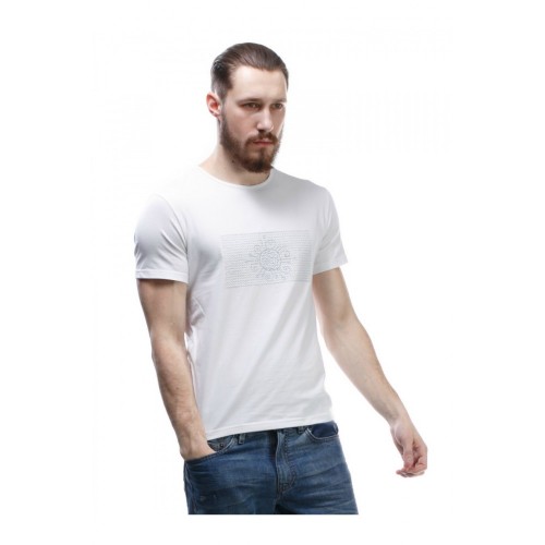 T-SHIRT "BOSS" WITH WHITE EMBROIDERY