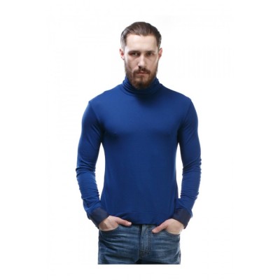 TURTLENECK "PIPE" BLUE