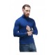 TURTLENECK "PIPE" BLUE