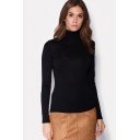 TURTLENECK "ASCOT" BLACK