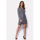 DRESS "INTENZO" GREY MELANGE