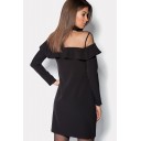 DRESS "VICS" BLACK