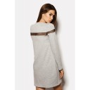 DRESS "RIGAUD" GREY