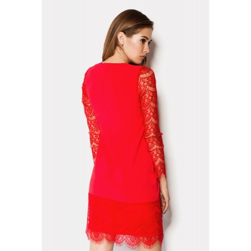 DRESS "CEREMONY" RED