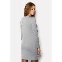 DRESS "VERONA" GREY