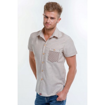 MEN'S SHIRT BEIGE