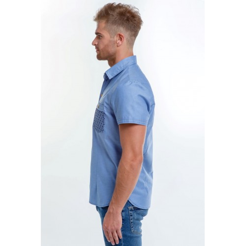 MEN'S SHIRT BLUE