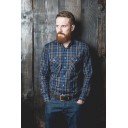 CHECKED SHIRT IN BROWN & BLUE