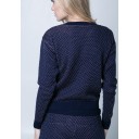 POWER BLUE KNITTED SUIT