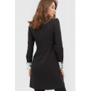 DRESS "FRENCH" BLACK