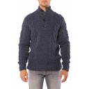 SWEATER BLUE WITH BUTTONS