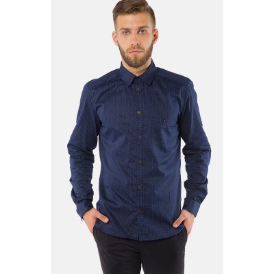 SHIRT "BOND" DARK BLUE