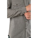 SHIRT GREY MELANGE