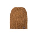 KNIT BEANIE DARK GOLD