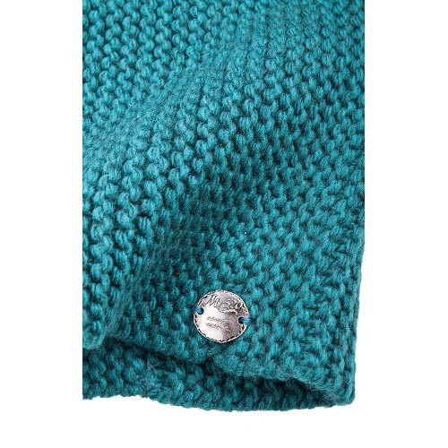 KNIT BEANIE SEA GREEN