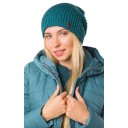 KNIT BEANIE SEA GREEN