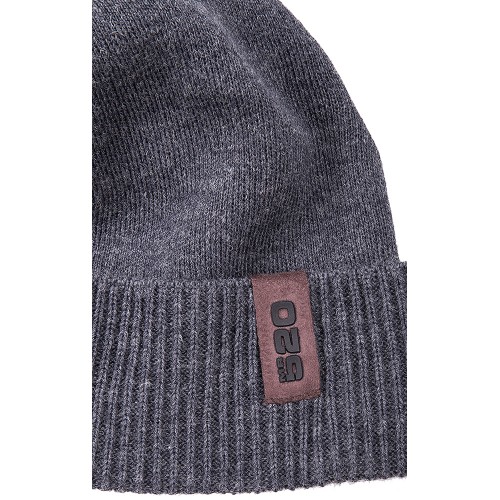 BEANIE WOOL GREY