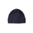 DARK BLUE WOOL BEANIE