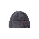 BEANIE WOOL DARK GREY