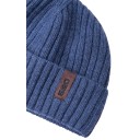 DENIM WOOL BEANIE