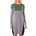 DRESS WOOL GREEN & GREY