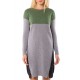 DRESS WOOL GREEN & GREY