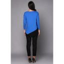 JUMPER BLUE WITH BLACK GUSSETS